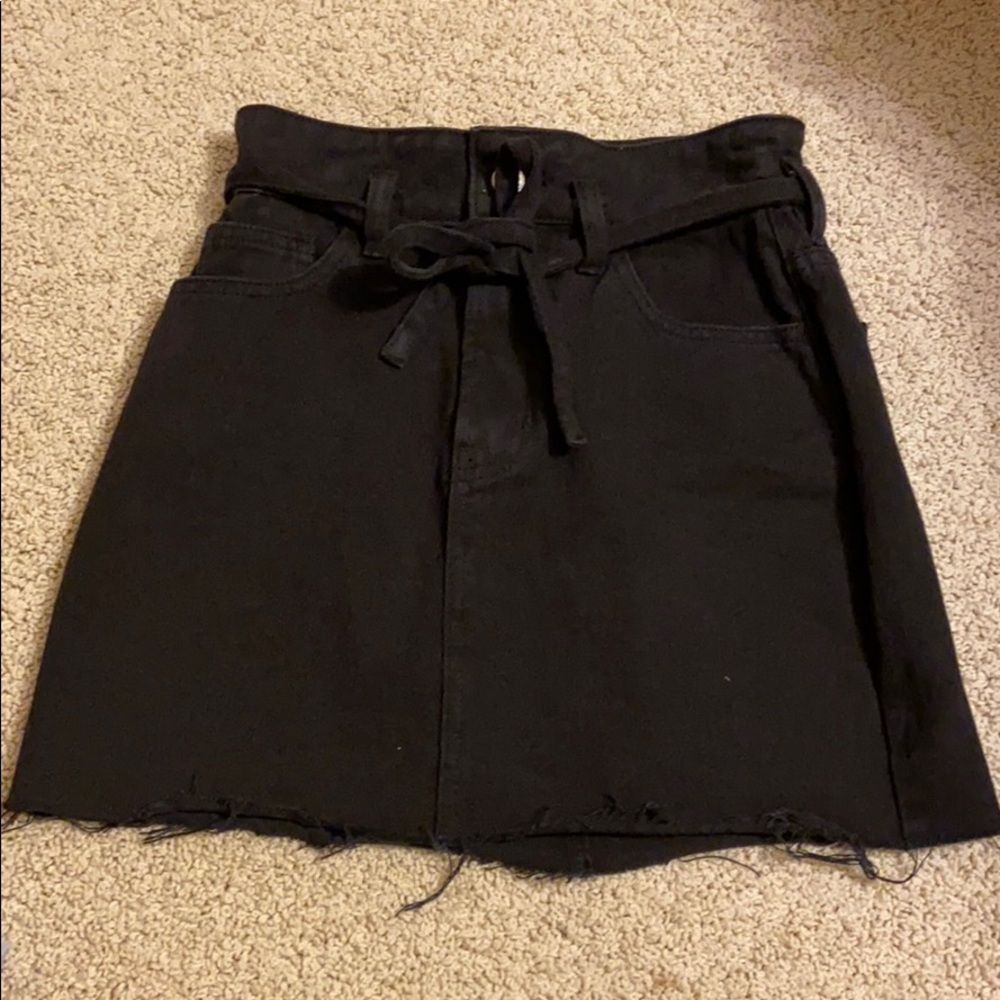 Black skirt